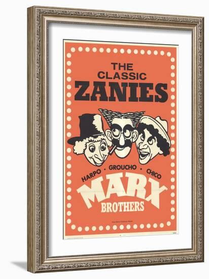 Marx Brothers, 9999-null-Framed Art Print