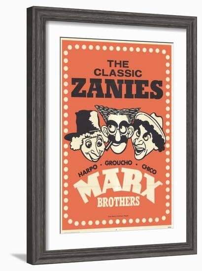 Marx Brothers, 9999-null-Framed Art Print