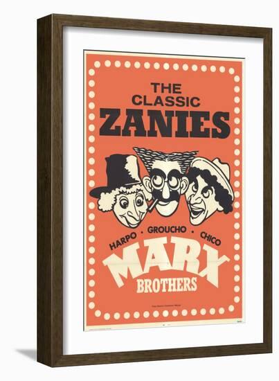 Marx Brothers, 9999-null-Framed Art Print