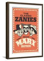 Marx Brothers, 9999-null-Framed Art Print