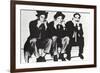 Marx Brothers, 9999-null-Framed Art Print