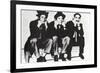 Marx Brothers, 9999-null-Framed Art Print