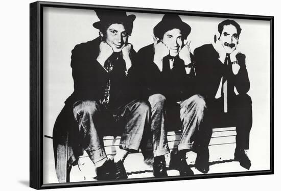 Marx Brothers, 9999-null-Framed Art Print