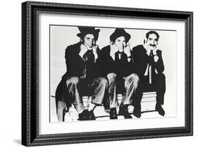 Marx Brothers, 9999-null-Framed Art Print