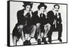 Marx Brothers, 9999-null-Framed Stretched Canvas