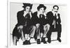 Marx Brothers, 9999-null-Framed Art Print