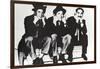 Marx Brothers, 9999-null-Framed Art Print