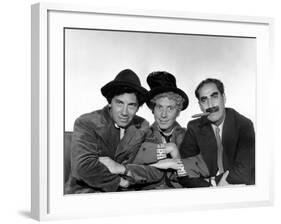 Marx Brothers - Chico Marx, Harpo Marx, Groucho Marx-null-Framed Photo