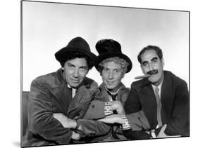 Marx Brothers - Chico Marx, Harpo Marx, Groucho Marx-null-Mounted Photo