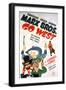 Marx Brothers Go West, 1940 "Go West" Directed by Edward Buzzell-null-Framed Giclee Print