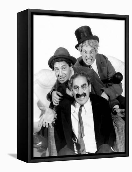 Marx Brothers - Groucho Marx, Chico Marx, Harpo Marx, 1936-null-Framed Stretched Canvas