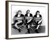 Marx Brothers - Harpo Marx, Groucho Marx, Chico Marx on the Set of Night at the Opera, 1935-null-Framed Photo