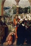 The Visitation, Detail from Scenes of the Life of the Virgin, 1511-Marx Reichlich-Framed Giclee Print