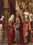 The Visitation, Detail from Scenes of the Life of the Virgin, 1511-Marx Reichlich-Framed Giclee Print