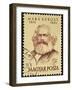 Marx Stamp-marzolino-Framed Art Print