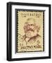 Marx Stamp-marzolino-Framed Art Print