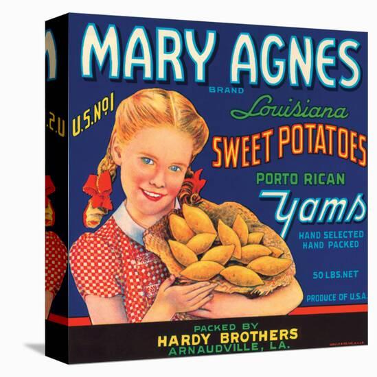 Mary Agnes Brand Louisiana Sweet Potatoes, Porto Rican Yams-null-Stretched Canvas