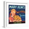 Mary Agnes Brand Louisiana Sweet Potatoes, Porto Rican Yams-null-Framed Art Print