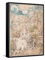 Mary Among a Multitude of Animals, Ca 1503-Albrecht Dürer-Framed Stretched Canvas