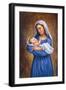 Mary and Baby Jesus-Edgar Jerins-Framed Giclee Print