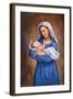 Mary and Baby Jesus-Edgar Jerins-Framed Giclee Print