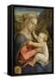 Mary and Child, about 1465-Fra Filippo Lippi-Framed Stretched Canvas