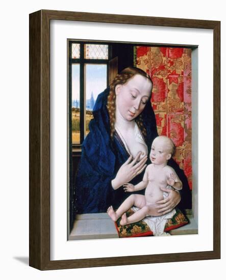 Mary and Child, C1465-Dieric Bouts-Framed Giclee Print