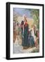 Mary and Elisabeth-Harold Copping-Framed Giclee Print