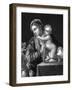 Mary and Jesus-Annibale Carracci-Framed Art Print