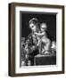 Mary and Jesus-Annibale Carracci-Framed Art Print