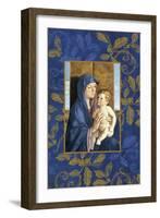 mary and jesus-Maria Trad-Framed Giclee Print