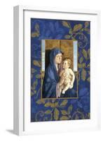 mary and jesus-Maria Trad-Framed Giclee Print