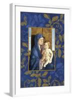 mary and jesus-Maria Trad-Framed Giclee Print