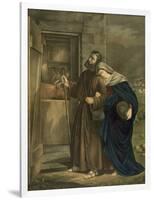 Mary and Joseph-null-Framed Art Print