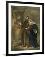Mary and Joseph-null-Framed Art Print
