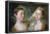 Mary and Margaret Gainsborough-Thomas Gainsborough-Framed Stretched Canvas