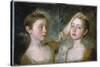 Mary and Margaret Gainsborough-Thomas Gainsborough-Stretched Canvas