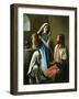 Mary and Martha-David Lindsley-Framed Giclee Print