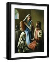 Mary and Martha-David Lindsley-Framed Giclee Print