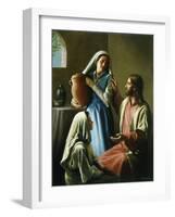 Mary and Martha-David Lindsley-Framed Giclee Print