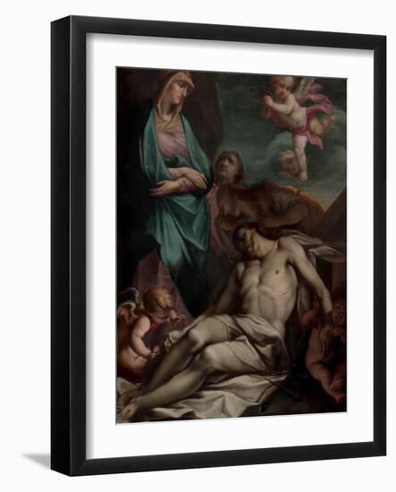 Mary and the Dead Christ-Antonio Balestra-Framed Giclee Print
