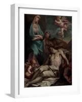 Mary and the Dead Christ-Antonio Balestra-Framed Giclee Print