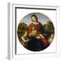 Mary and the Infant Christ and John the Baptist (Madonna Terranuova), about 1505-Raphael-Framed Giclee Print