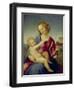 Mary and the Infant Christ (Madonna Colonna), about 1508-Raphael-Framed Giclee Print