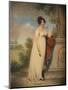 'Mary Anne Clarke at the base of a statue',1803-Mary Anne Clarke-Mounted Giclee Print