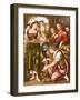 Mary Anointing the Feet of Jesus-English-Framed Giclee Print