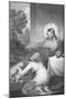 Mary Anointing the Saviour's Feet, from 'The History and Life of Our Blessed Lord and Saviour…-William Hopwood-Mounted Giclee Print