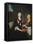 Mary Antoinette in the Prison of Temple on 1793-null-Framed Stretched Canvas