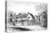 Mary Arden's Cottage at Wilmcote, Warwickshire, 1885-Edward Hull-Stretched Canvas