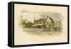 Mary Arden's Cottage-null-Framed Stretched Canvas